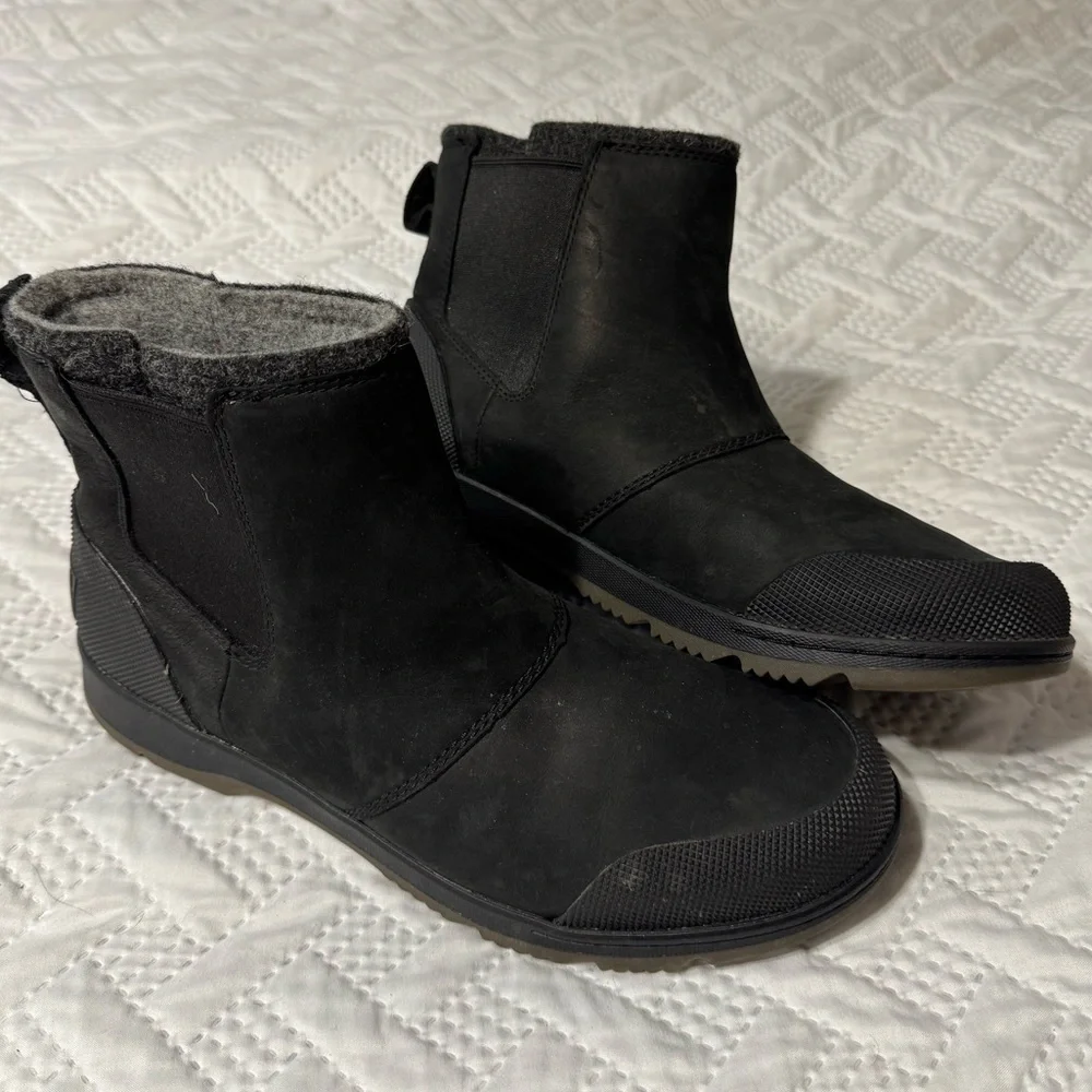 Sorel Ankeny II Chelsea Insulated Winter Snow Dressy Casual Boots Men Size 9 - Picture 5 of 10